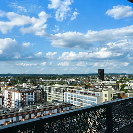 Skyline Mit Eckterrasse Appartement Zurich